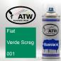 Preview: Fiat, Verde Screg, 001: 400ml Sprühdose, von ATW Autoteile West.